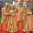 新疆演出表演之乌鲁木齐活体雕塑